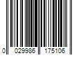 Barcode Image for UPC code 0029986175106