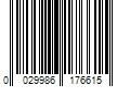 Barcode Image for UPC code 0029986176615