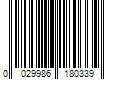 Barcode Image for UPC code 0029986180339