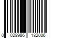 Barcode Image for UPC code 0029986182036