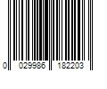 Barcode Image for UPC code 0029986182203