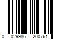 Barcode Image for UPC code 0029986200761