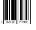 Barcode Image for UPC code 0029986202406