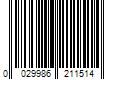 Barcode Image for UPC code 0029986211514