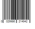 Barcode Image for UPC code 0029986214942