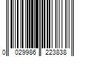 Barcode Image for UPC code 0029986223838