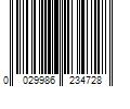 Barcode Image for UPC code 0029986234728