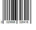 Barcode Image for UPC code 0029986326416