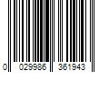 Barcode Image for UPC code 0029986361943