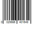 Barcode Image for UPC code 0029986401649