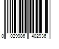 Barcode Image for UPC code 0029986402936