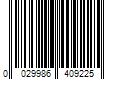 Barcode Image for UPC code 0029986409225