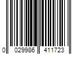 Barcode Image for UPC code 0029986411723