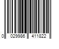 Barcode Image for UPC code 0029986411822