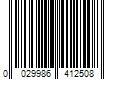 Barcode Image for UPC code 0029986412508