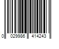 Barcode Image for UPC code 0029986414243