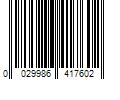 Barcode Image for UPC code 0029986417602