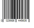 Barcode Image for UPC code 0029986445605