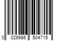 Barcode Image for UPC code 0029986504715