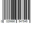 Barcode Image for UPC code 0029986547545