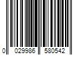 Barcode Image for UPC code 0029986580542