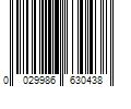 Barcode Image for UPC code 0029986630438