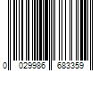 Barcode Image for UPC code 0029986683359