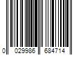 Barcode Image for UPC code 0029986684714