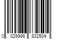 Barcode Image for UPC code 0029986832504