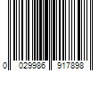 Barcode Image for UPC code 0029986917898