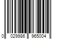 Barcode Image for UPC code 0029986965004