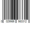 Barcode Image for UPC code 0029986983312