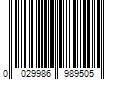 Barcode Image for UPC code 0029986989505