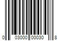 Barcode Image for UPC code 003000000308