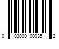 Barcode Image for UPC code 003000000353