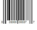 Barcode Image for UPC code 003000000377