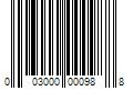 Barcode Image for UPC code 003000000988