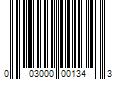 Barcode Image for UPC code 003000001343