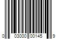 Barcode Image for UPC code 003000001459