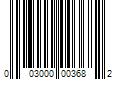 Barcode Image for UPC code 003000003682