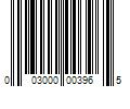 Barcode Image for UPC code 003000003965