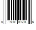 Barcode Image for UPC code 003000005808