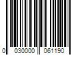 Barcode Image for UPC code 0030000061190