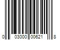 Barcode Image for UPC code 003000006218