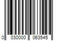 Barcode Image for UPC code 0030000063545