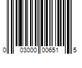 Barcode Image for UPC code 003000006515