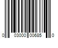 Barcode Image for UPC code 003000006850