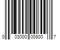 Barcode Image for UPC code 003000008007