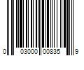 Barcode Image for UPC code 003000008359