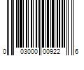 Barcode Image for UPC code 003000009226